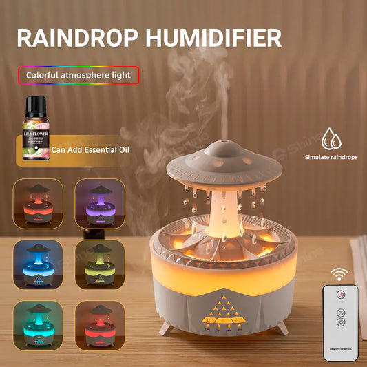 Raindrop Aromatherapy Diffuser Humidifier with RC